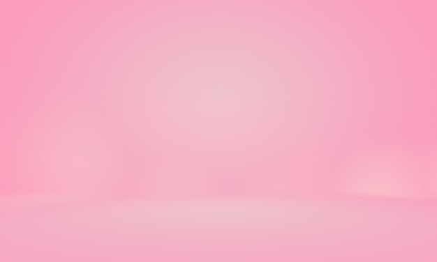 Free photo abstract empty smooth light pink studio room background, use as montage for product display,banner,template.