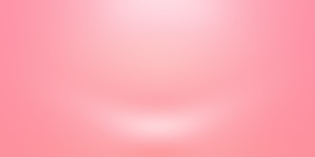 Abstract empty smooth light pink studio room background, use as montage for product display,banner,template.