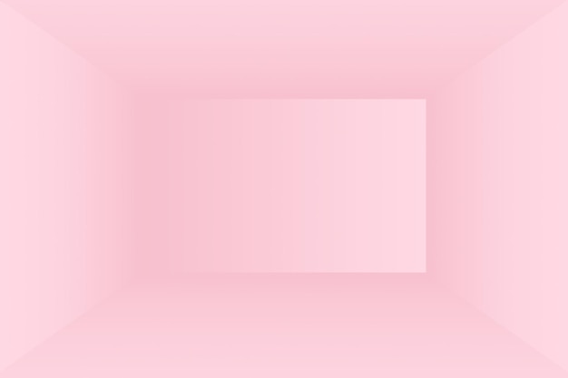 Abstract empty smooth light pink studio room background, Use as montage for product display,banner,template.