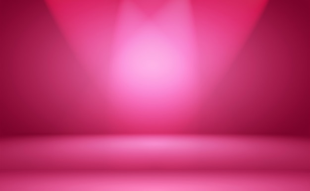 Abstract empty smooth light pink studio room background, Use as montage for product display,banner,template.