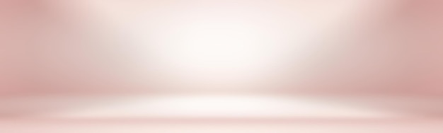 Abstract empty smooth light pink studio room background use as montage for product displaybannertemp