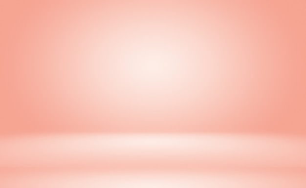 Abstract empty smooth light pink studio room background use as montage for product displaybannertemp...