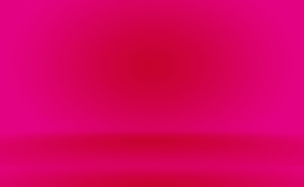 製品displaybannertempのモンタージュとして使用する抽象的な空の滑らかなライトピンクのスタジオルームの背景...