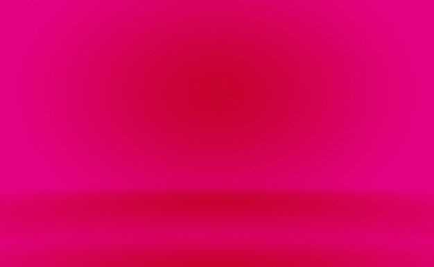 Abstract empty smooth light pink studio room background use as montage for product displaybannertemp...