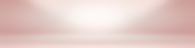 Abstract empty smooth light pink studio room background use as montage for product displaybannertemp...