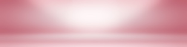 Abstract empty smooth light pink studio room background use as montage for product displaybannertemp...