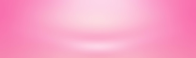 抽象的な空の滑らかなライトピンクのスタジオルームの背景製品displaybannertemplateのモンタージュとして使用