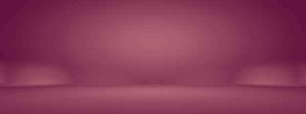 Sfondo astratto vuoto liscio rosa della stanza dello studio utilizzare come montaggio per il modello displaybanner del prodotto