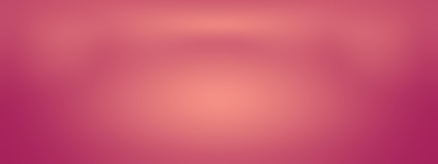 Foto gratuita sfondo astratto vuoto liscio rosa della stanza dello studio utilizzare come montaggio per il modello displaybanner del prodotto