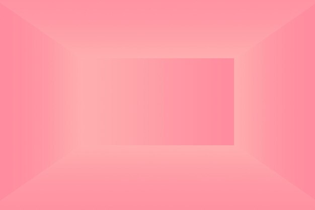 抽象的な空の滑らかなライトピンクのスタジオルームの背景製品displaybannertemplateのモンタージュとして使用