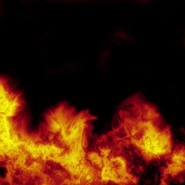 Abstract fire background