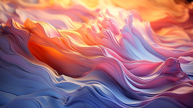 abstract fluid art style Pastel background