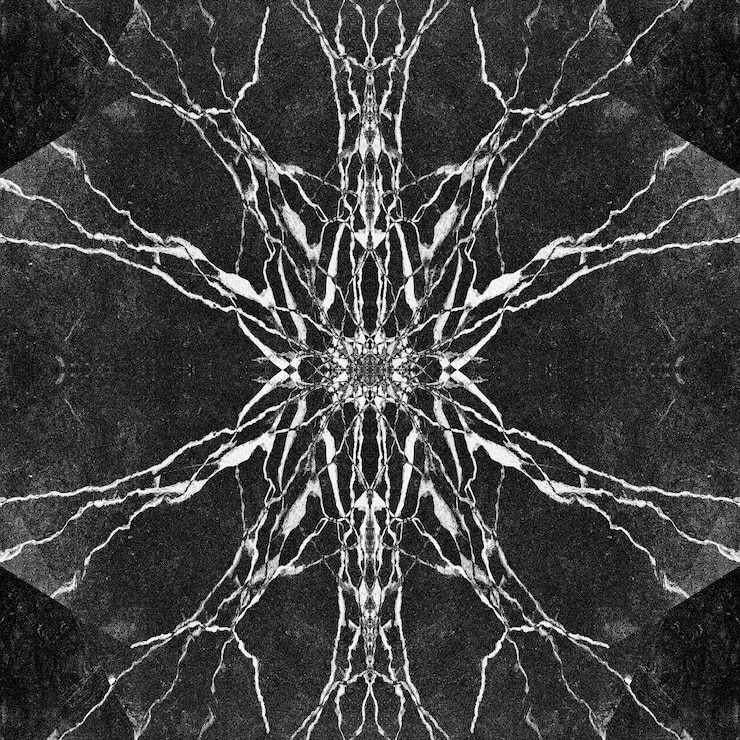 Free Photo abstract fractal geometric figure or background with texture