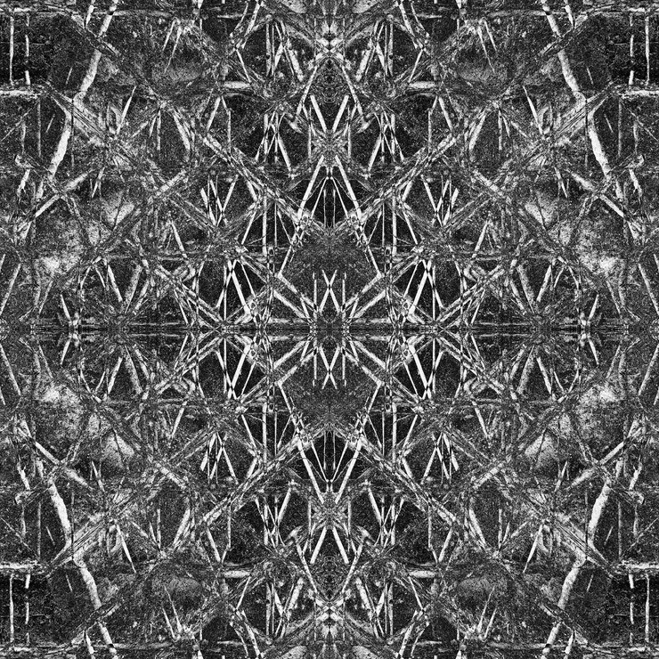 Free Photo abstract fractal geometric figure or background with texture