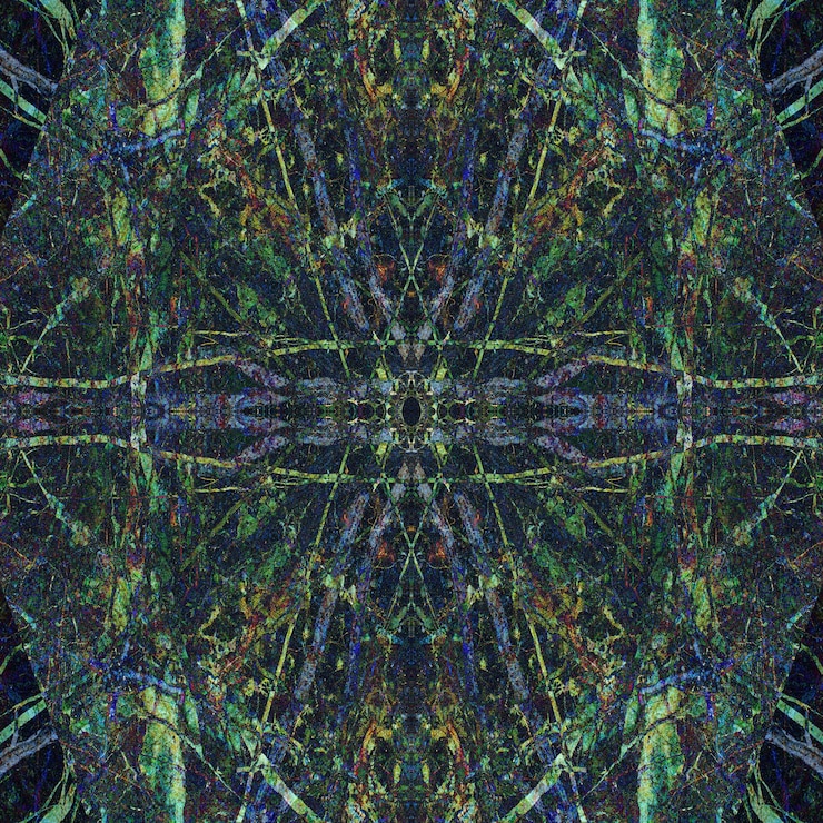 Free Photo abstract fractal geometric figure or background with texture