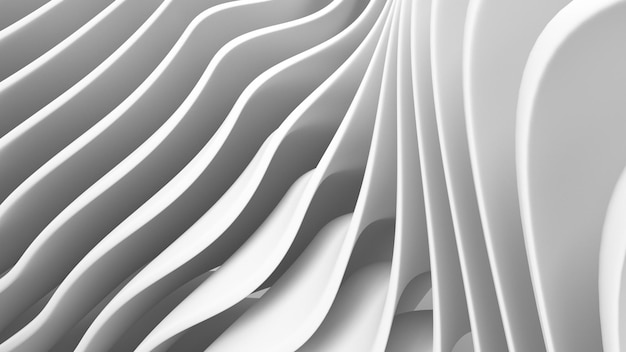 Abstract geometric wavy folds background