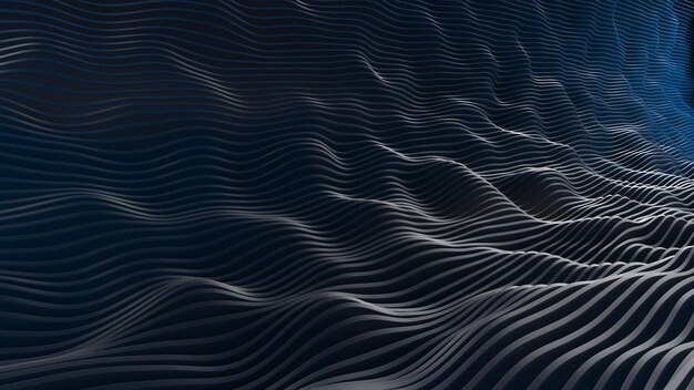 Abstract geometric wavy folds background