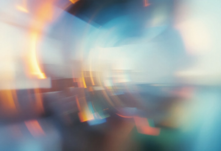Free Photo abstract glimmers of light and flares