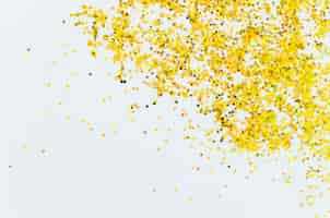 Free photo abstract golden glitter with copy space background