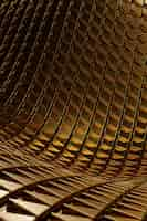 Free photo abstract golden textured material