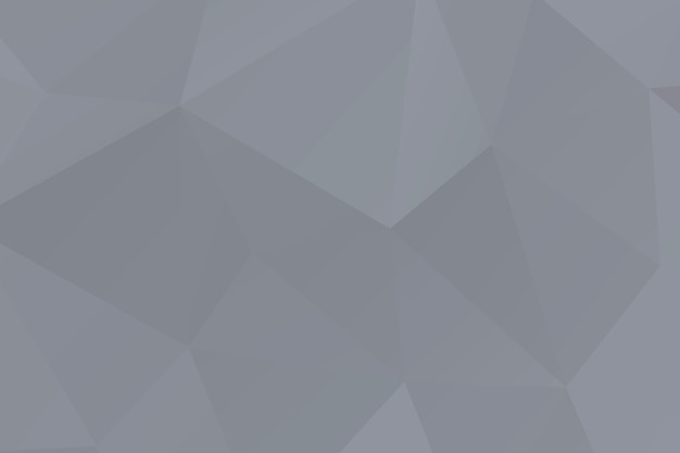 Abstract gray mosaic polygon surfaced background