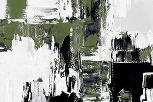 Бесплатное фото Абстрактный зеленый фон обои, смешанные текстуры краски