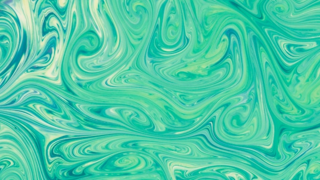 Abstract green marbling art patterns as background