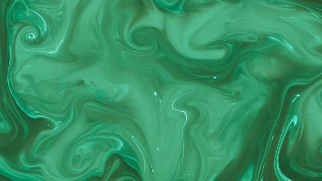 추상 녹색 혼합 된 페인트 배경