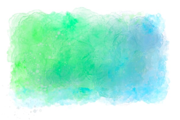 Abstract Green Nature Watercolor Background Illustration High Resolution Free Photo