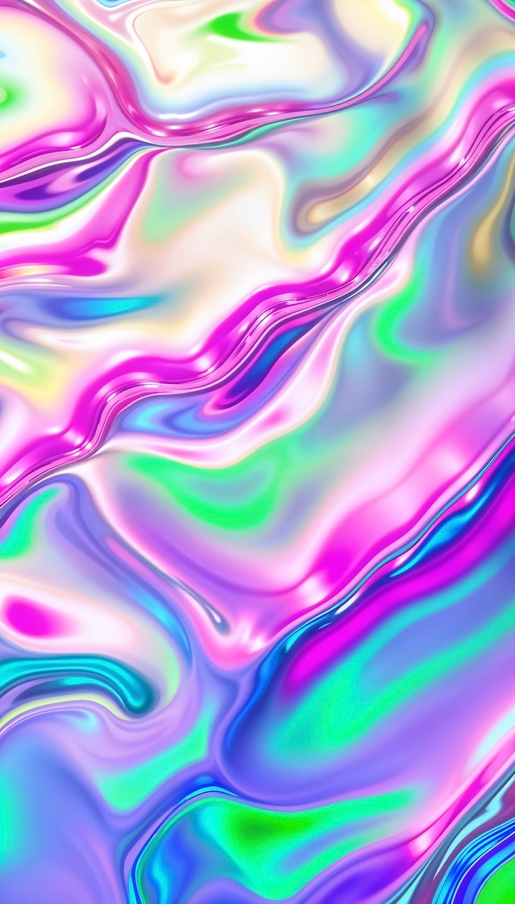 Free Photo abstract iridescent wallpaper