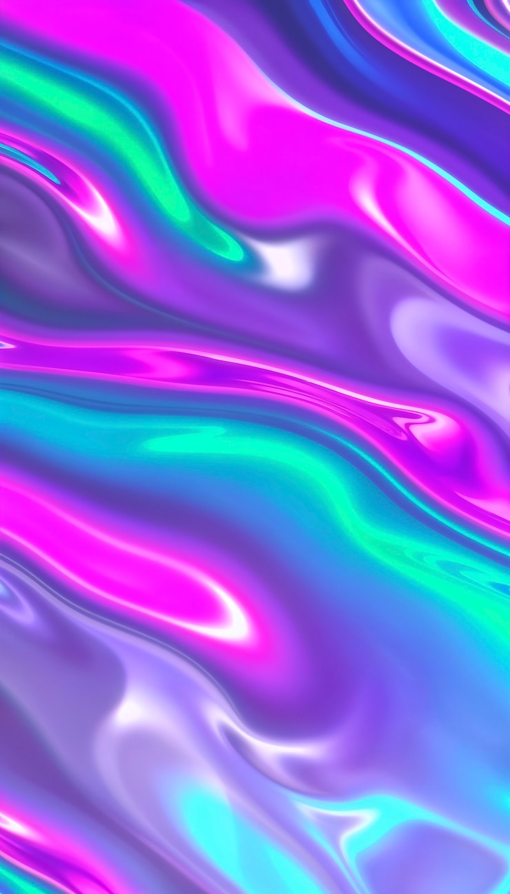 Free Photo abstract iridescent wallpaper