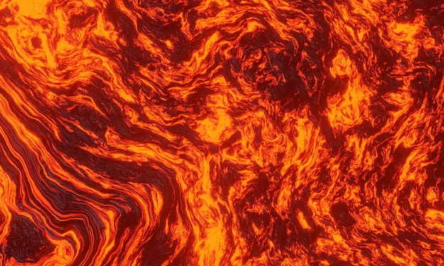 Абстрактный фон лавы вулканическая магма Premium Фотографии