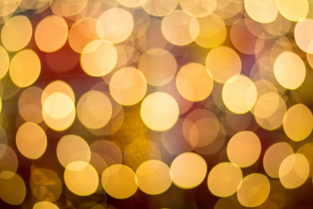 Abstract Light Bokeh Background