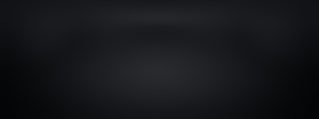 Бесплатное фото Абстрактное роскошное размытие темно-серого и черного градиента, используемого в качестве фоновой стены студии для отображения вашего пр