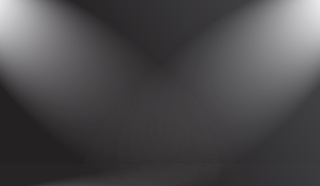Бесплатное фото Абстрактное роскошное размытие темно-серого и черного градиента, используемое в качестве фоновой студийной стены для отображения вашей пр ...