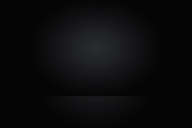 Abstract luxury blur dark grey and black gradient used as background studio wall for display your pr...