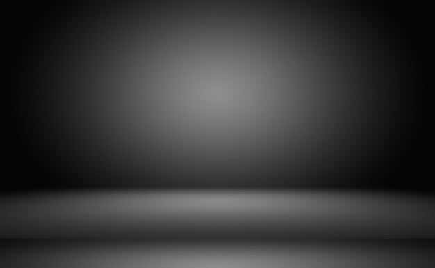 Abstract luxury blur dark grey and black gradient, used as background studio wall for display your products.