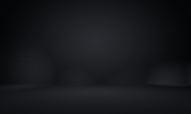 Abstract luxury blur dark grey and black gradient, used as background studio wall for display your products.