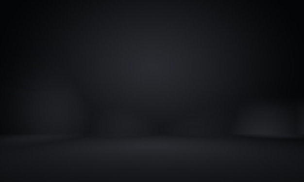 Abstract luxury blur dark grey and black gradient, used as background studio wall for display your products.