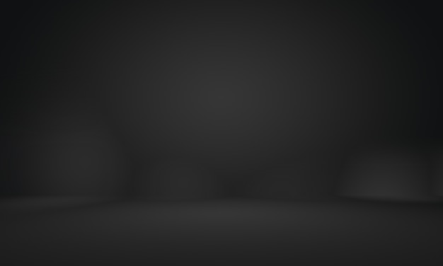 Abstract luxury blur dark grey and black gradient, used as background studio wall for display your products.