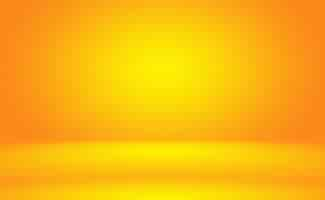 Free photo abstract luxury gold yellow gradient studio wall, well use as background,layout,banner and product presentation.