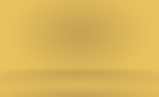 Free photo abstract luxury gold yellow gradient studio wall, well use as background,layout,banner and product presentation.