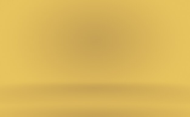 Abstract Luxury Gold yellow gradient studio wall, well use as background,layout,banner and product presentation.