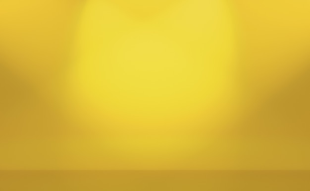 Abstract Luxury Gold yellow gradient studio wall, well use as background,layout,banner and product presentation.