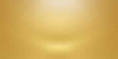 Foto gratuita abstract luxury gold gradiente giallo parete studio, bene utilizzare come sfondo, layout, banner e presentazione del prodotto.