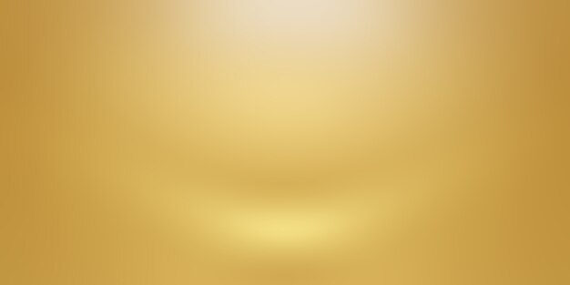 Abstract Luxury Gold yellow gradient studio wall, well use as background,layout,banner and product presentation.