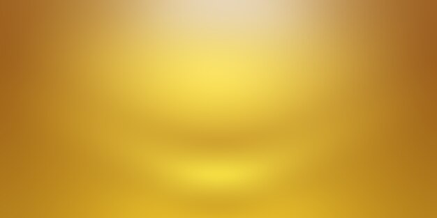 Abstract Luxury Gold yellow gradient studio wall, well use as background,layout,banner and product presentation.