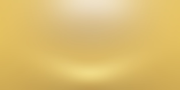 Abstract luxury gold yellow gradient studio wall, well use as background,layout,banner and product presentation.