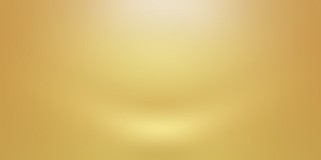 Abstract Luxury Gold yellow gradient studio wall, well use as background,layout,banner and product presentation.