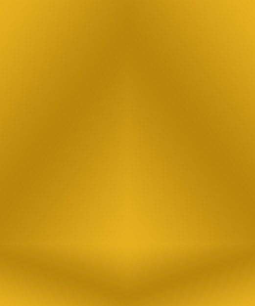 Abstract Luxury Gold yellow gradient studio wall, well use as background,layout,banner and product presentation.